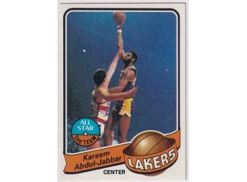 1979 Topps All-Star Kareem Abdul-Jabbar