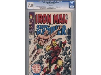 Marvel Iron Man And Sub Mariner #1 - Graded
