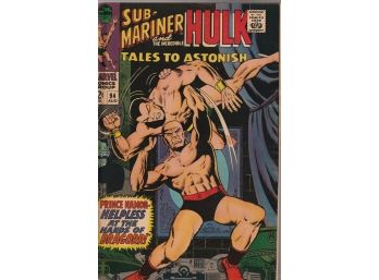 Marvel Sub-Mariner And The Incredible Hulk #94