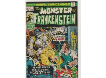 Marvel The Monster Of Frankenstein #1