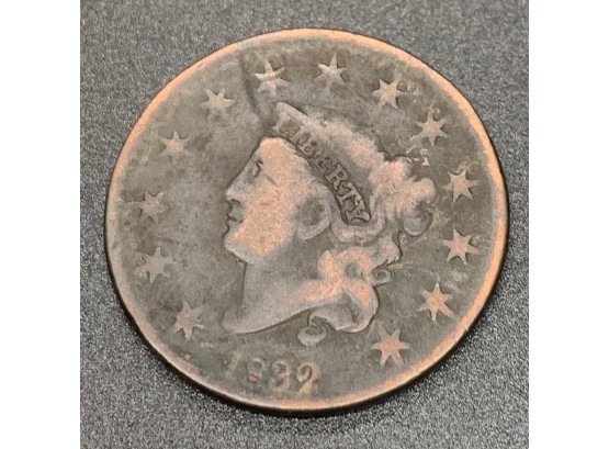 1832 Coronet Head Large Cent