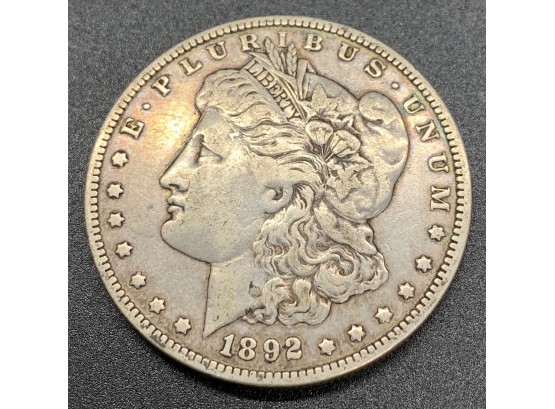 1892-O Morgan Head Silver Dollar