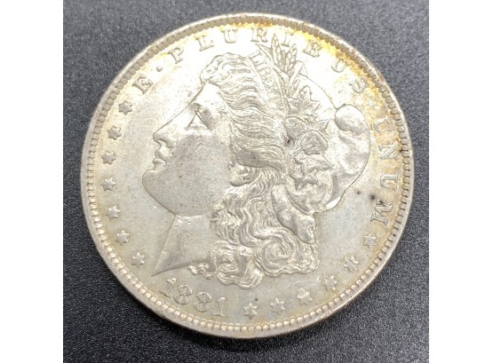 1881-O Morgan Head Silver Dollar