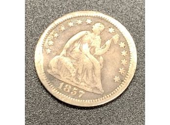1857-O Silver Half Dime