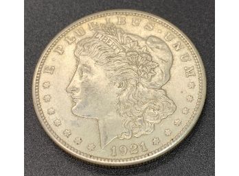 1921-S Morgan Head Silver Dollar