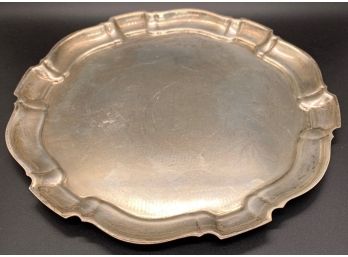 Sterling Silver Chippendale Tray Weighing 448g