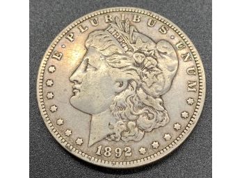 1892-O Morgan Head Silver Dollar