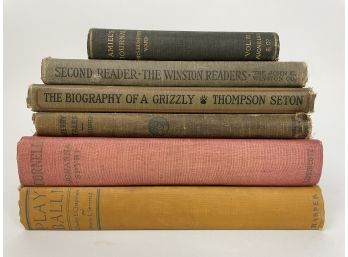 Collection Of Antique Books Including Ward, Seton And Spyri
