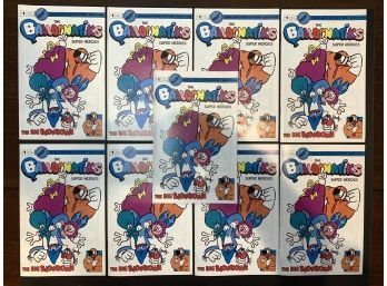 Collection Of (9) First Edition The Balloonatiks Super Heroes Collectors Edition