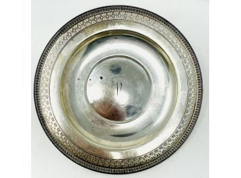 Pierced Sterling Plate (243.80 Grams)