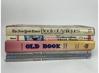 Collection Of Antique Reference Books (6)