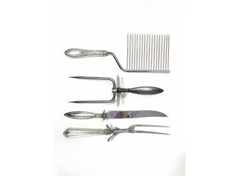 Weighted Sterling Serving Pieces (462.09 Grams)