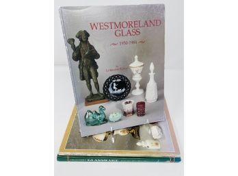Westmorland And General Collectible Glass Reference Book Lot Of Three (3)