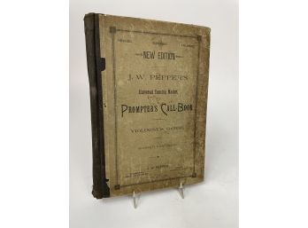 JW Pepper's Universal Dancing Master Prompters Call Book (1889)