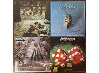 (4) Vintage Records - Including Eagles And Moody Blues !!!