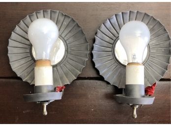 Pair Of Antique Wall Sconces