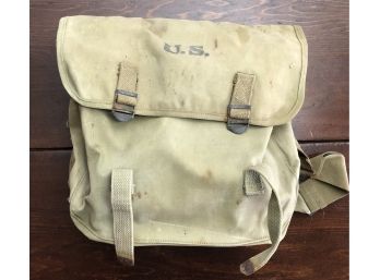 Vintage US Military Canvas Bag