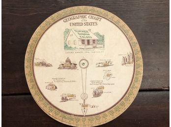 Geographic Chart Of The United States