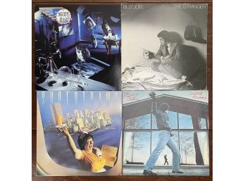(4) Vintage Records - Including Moody Blues And Super Tramp!!!