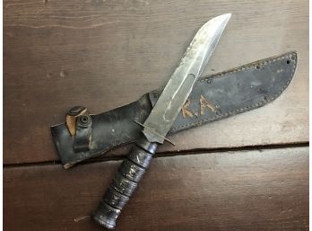 WW2 CAMILUS KNIFE WITH SHEATH