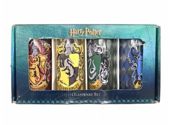 Harry Potter Collector Glasses New In Box