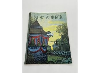 Vintage New Yorker Magazine