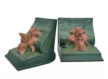 Roseville Pottery Bookends