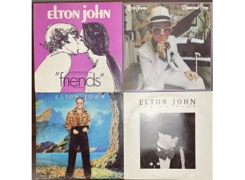 (4) Vintage Records - Including Elton John
