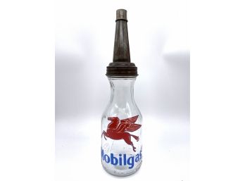 Mobilgas Oil Bottle