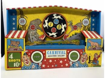 Vintage Tin Toy Carnival Theme