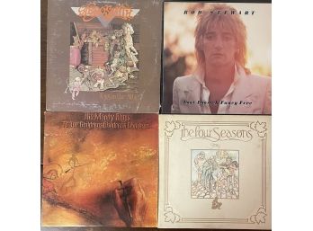 (4) Vintage Records - Including Aerosmith And The Four Seasons!!