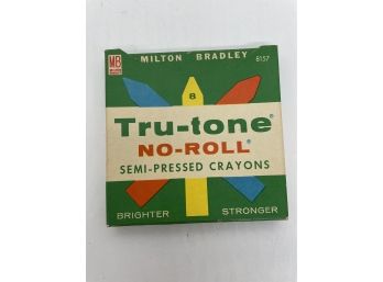 Vintage Tru-Tone Crayons By Milton Bradley New Old Stock!!