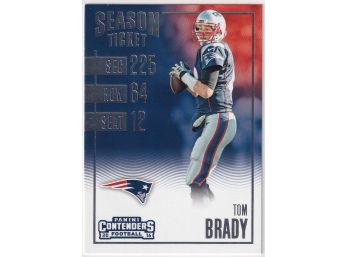2016 Contenders Tom Brady Season Ticket