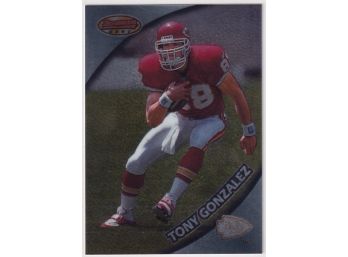 1997 Bowmans Best Tony Gonzalez Rookie Card