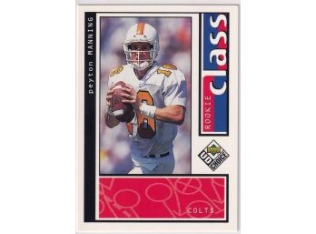 1998 Upper Deck Choice Peyton Manning Rookie Card