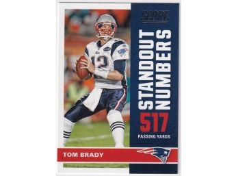 2017 Score Standout Numbers Tom Brady