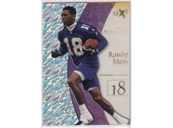 1998 EX 2001 Randy Moss Rookie Card