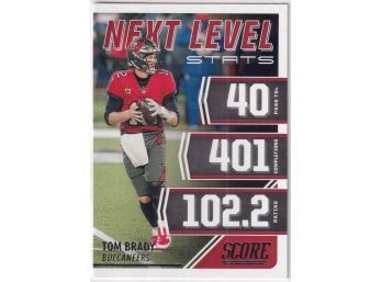 2021 Score Next Level Stats Tom Brady