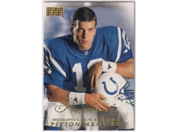 1998 Skybox Premium Peyton Manning Rookie Card