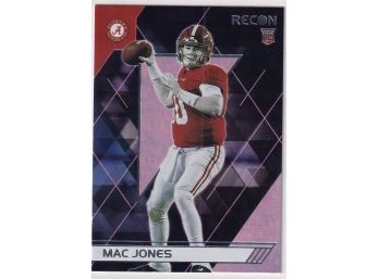 2021 Chronicles Draft Recon Mac Jones Rookie Card