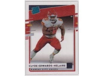 2020 Chronicles Clearly Donruss Clyde Edward-helaire Rated Rookie