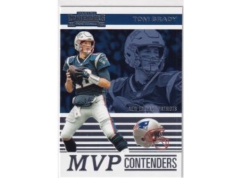 2019 Panini Contenders Tom Brady MVP Contenders Insert