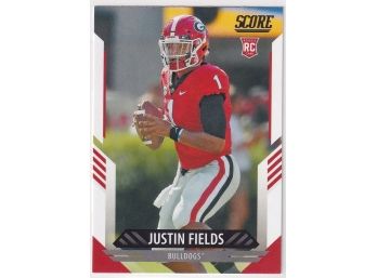 2021 Score Justin Fields Rookie Card