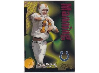 1998 Skybox Thunder Peyton Manning Rookie Card