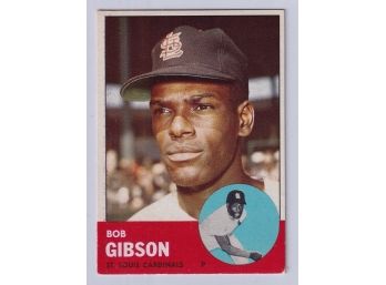 1963 Topps Bob Gibson