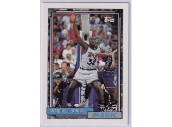 1992 Topps '92 Draft Pick Shaquille O'Neal Rookie Card