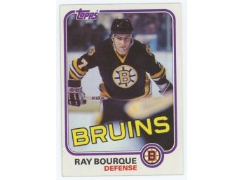 1981 Topps Ray Bourque
