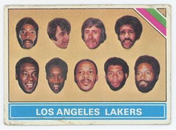 1975 Topps Los Angeles Lakers