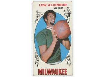 1969 Topps Lew Alcindor Rookie Card