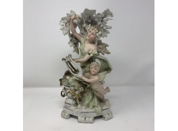 Beautifully Detailed Porcelain Figurine Antique German